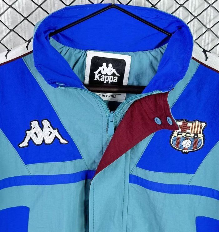 1967 Barcelona Blue Retro Windbreaker