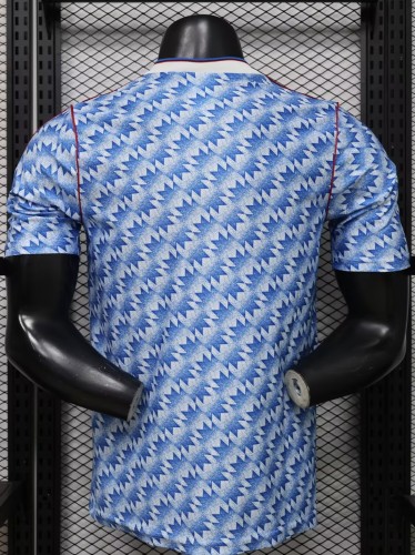 26-27 Manchester United Blue Special Edition Player Version Soccer Jersey