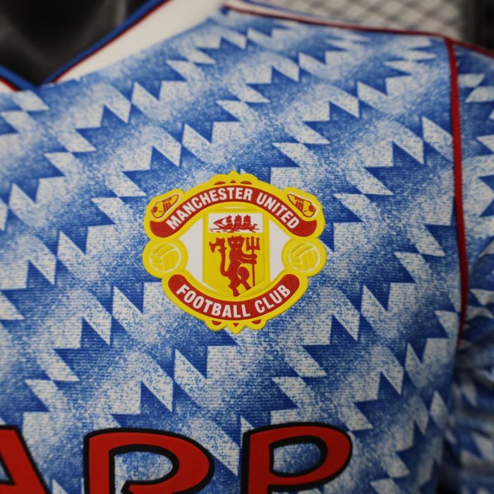 26-27 Manchester United Blue Special Edition Player Version Soccer Jersey