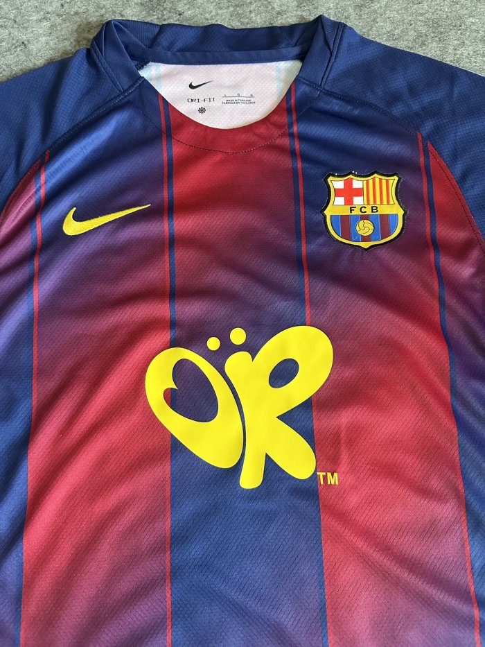 25-26 Barcelona Home Special Edition Fans Soccer Jersey