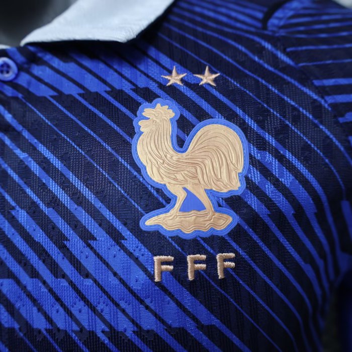 2026 World Cup France Home Long Sleeve Player Version Soccer Jersey*长袖球员