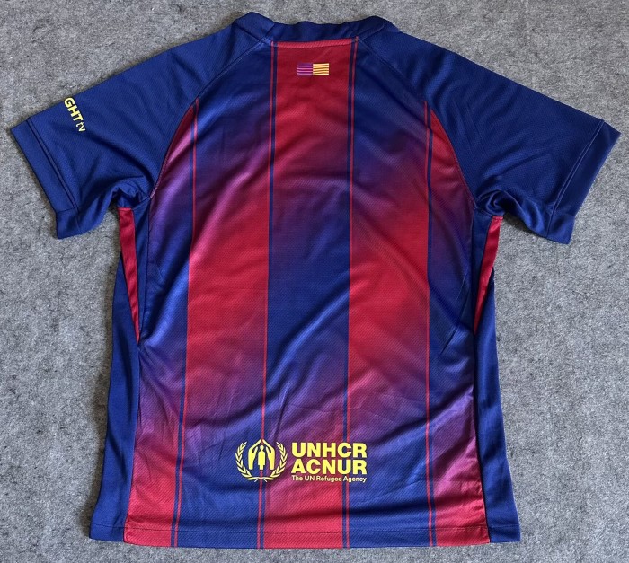 25-26 Barcelona Home Special Edition Fans Soccer Jersey