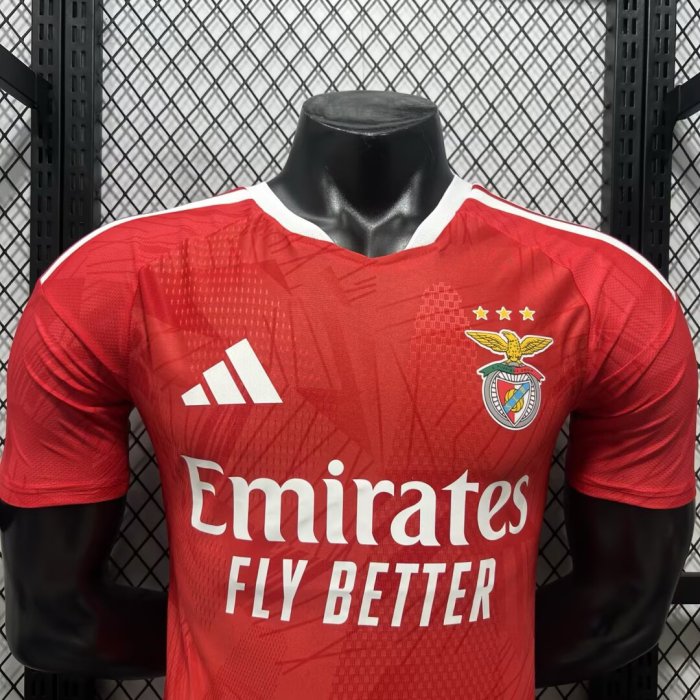 26-27 Benfica Home Player Version Soccer Jersey