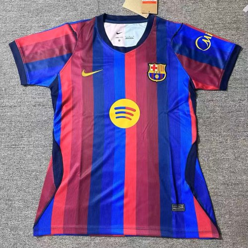 26-27 Barcelona Home Women Fans Soccer Jersey (女)