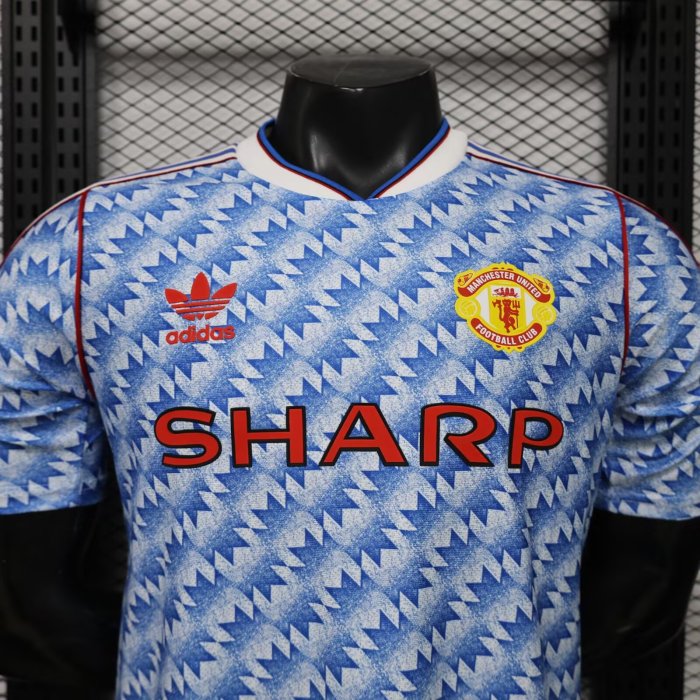 26-27 Manchester United Blue Special Edition Player Version Soccer Jersey