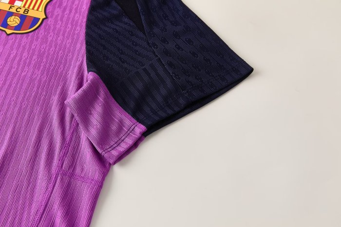 26-27 Barcelona Purple Player Version Training shirts
