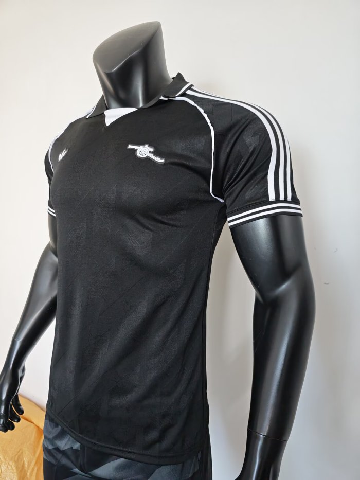 26-27 Premier League Black Casual Version Player Version Training shirts