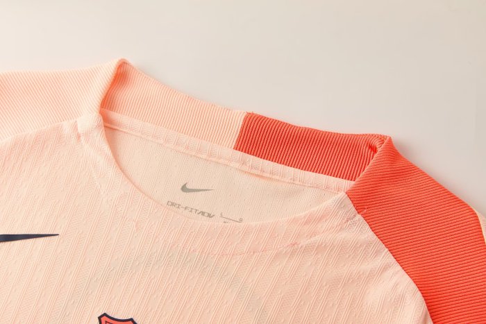26-27 Barcelona Orange Player Version Training shirts