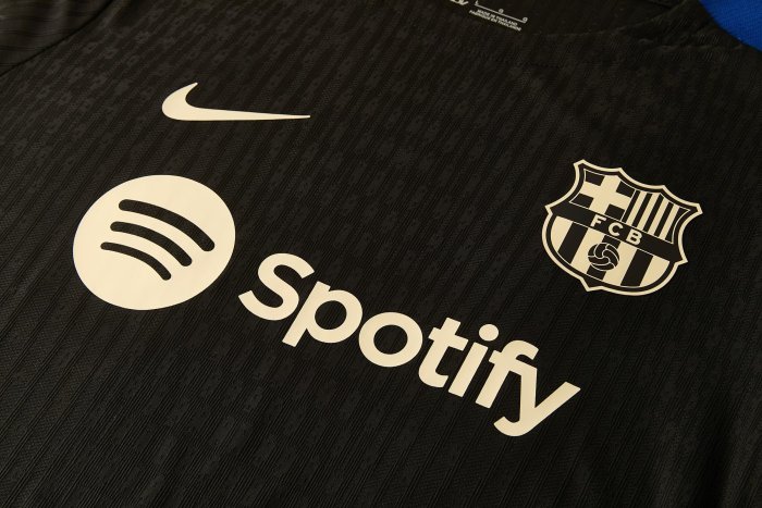 26-27 Barcelona Black Player Version Training shirts