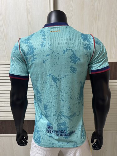 26-27 Barcelona Green Special Edition Player Version Soccer Jersey
