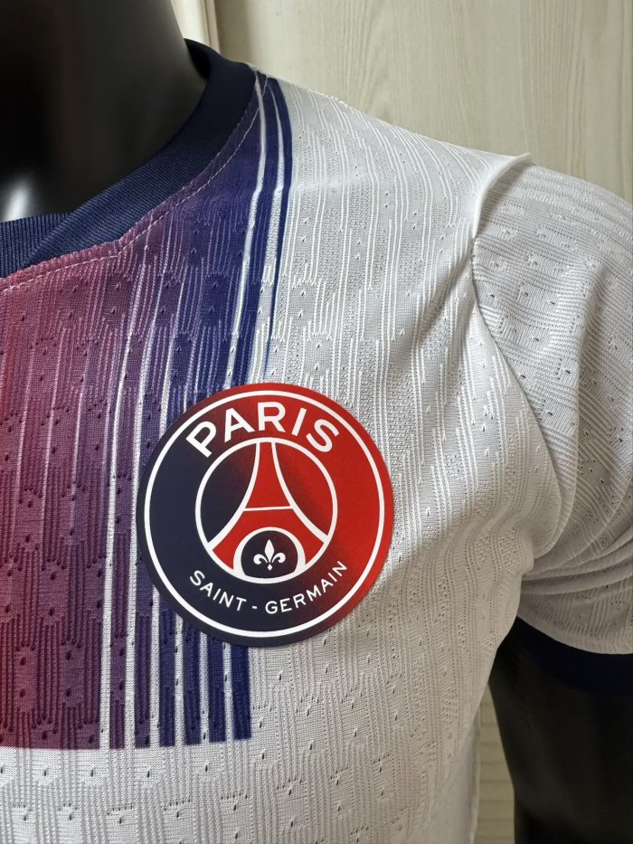 26-27 Paris Saint-Germain White Special Edition Player Version Soccer Jersey