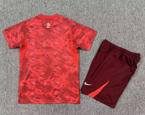 2026 World Cup Poland Away Kids Soccer Jersey