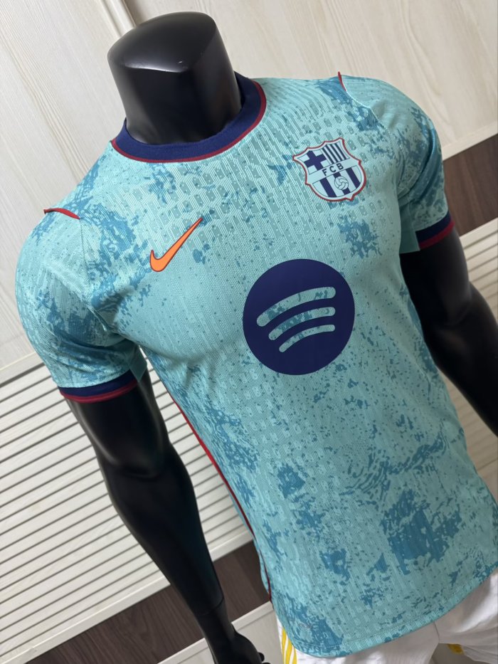 26-27 Barcelona Green Special Edition Player Version Soccer Jersey