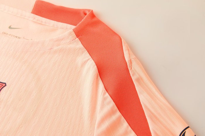 26-27 Barcelona Orange Player Version Training shirts