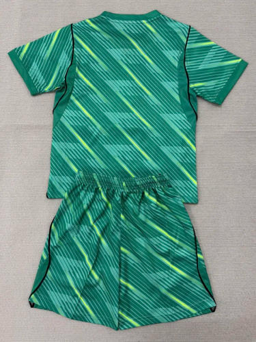 2026 France Green GoalKeeper Kids Soccer Jersey