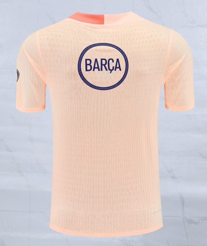 26-27 Barcelona Orange Player Version Training shirts