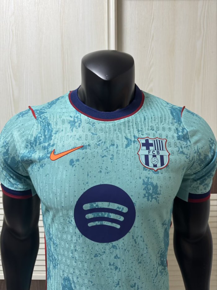 26-27 Barcelona Green Special Edition Player Version Soccer Jersey