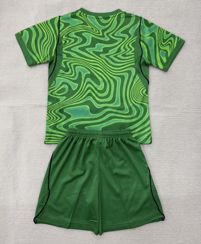2026 Brazil Green GoalKeeper Adult Suit