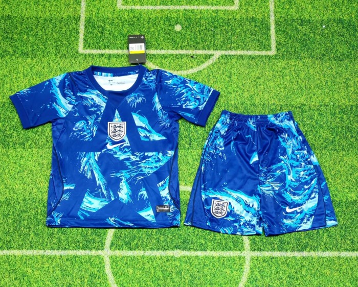 2026 England GoalKeeper Kids Soccer Jersey