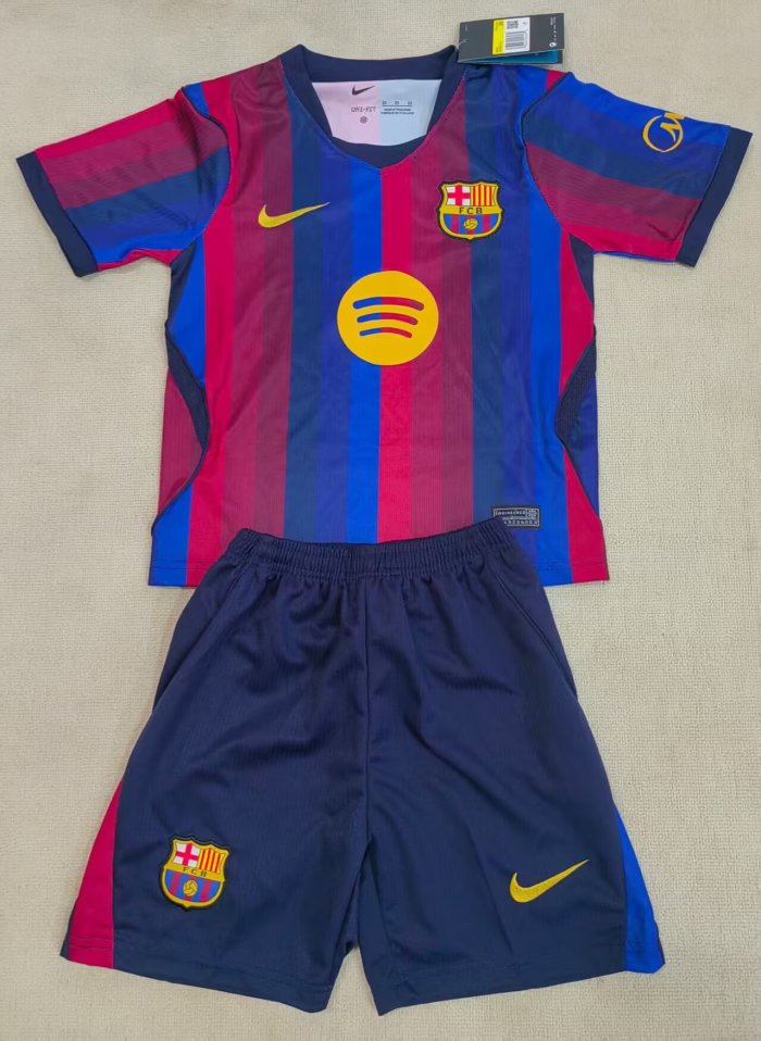 26-27 Barcelona Home Kids Soccer Jersey (Early Access Version)