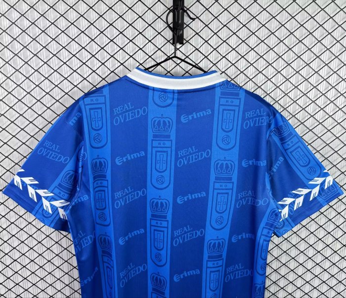1998-1999 Real Oviedo Home Retro Soccer Jersey
