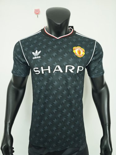 26-27 Manchester United Black Special Edition Player Version Soccer Jersey