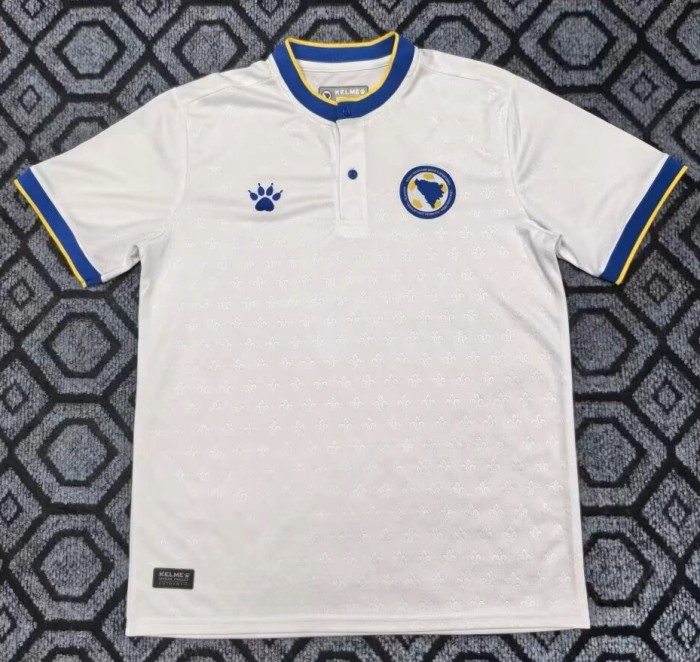 2026 Bosnia And Herzegovina Fans Soccer Jersey