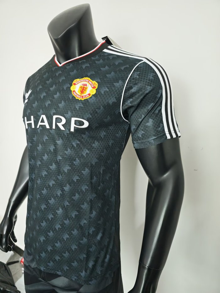 26-27 Manchester United Black Special Edition Player Version Soccer Jersey
