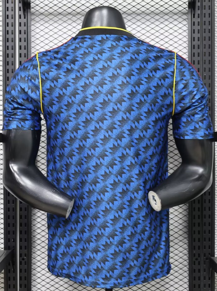 26-27 Manchester United Blue Special Edition Player Version Soccer Jersey
