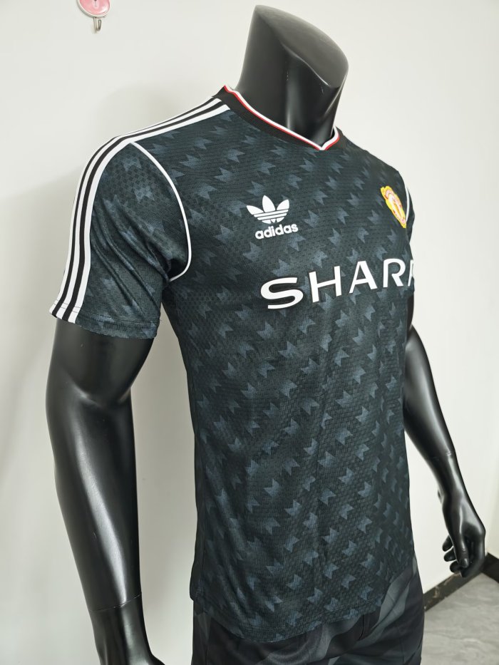 26-27 Manchester United Black Special Edition Player Version Soccer Jersey