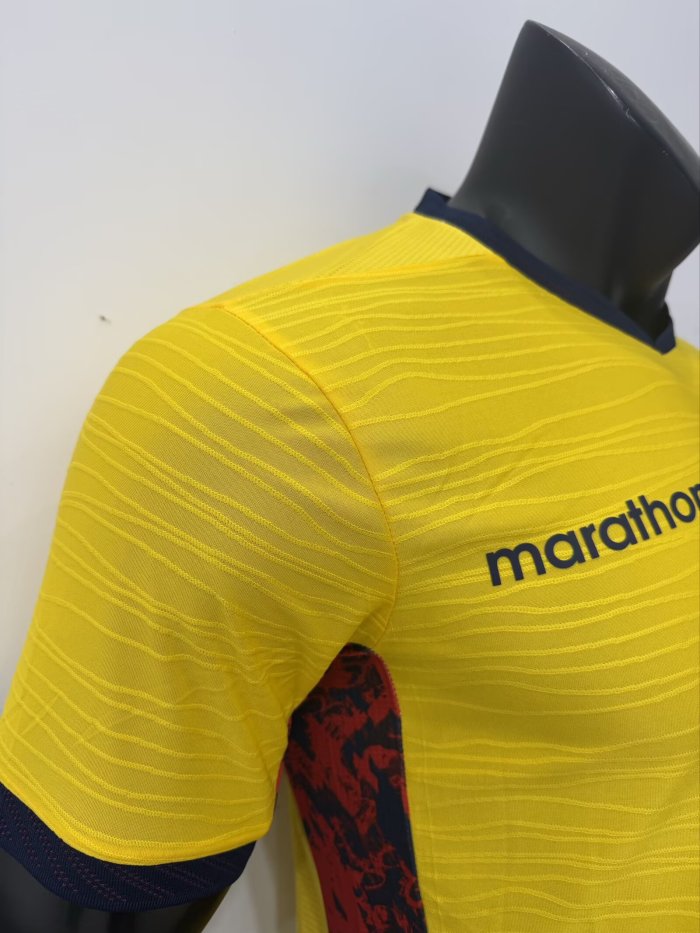2026 Ecuador Home Player Version Soccer Jersey