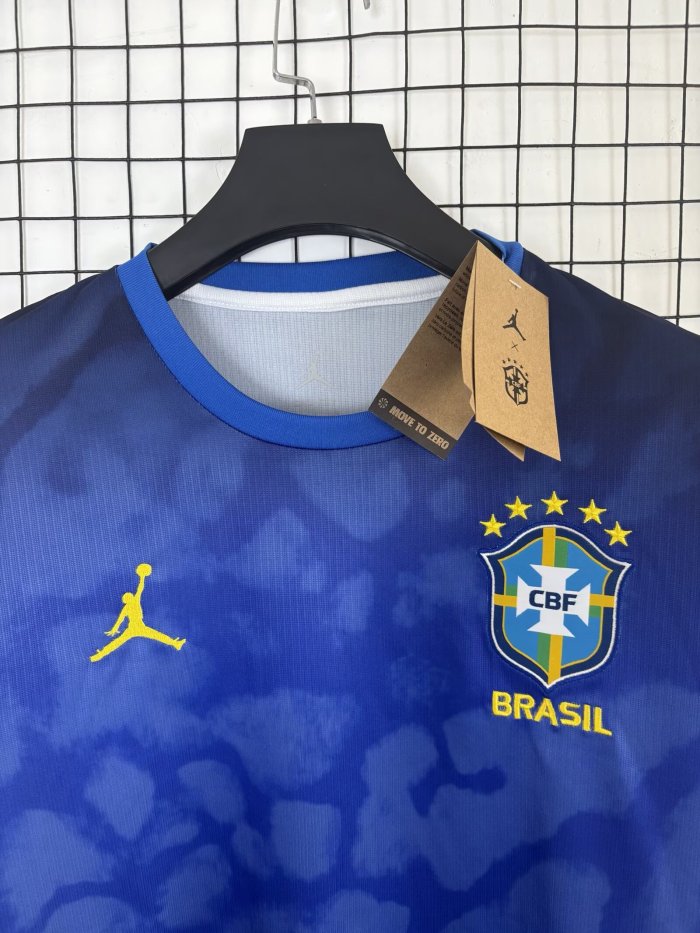 26-27 Brazil Blue Special Edition Fans Soccer Jersey