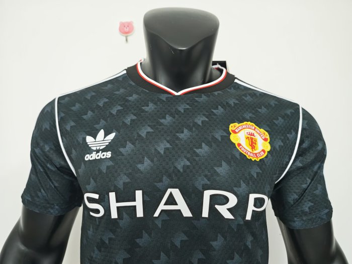 26-27 Manchester United Black Special Edition Player Version Soccer Jersey