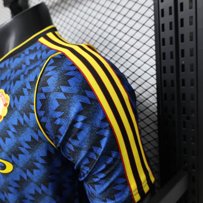 26-27 Manchester United Blue Special Edition Player Version Soccer Jersey