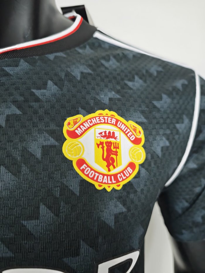 26-27 Manchester United Black Special Edition Player Version Soccer Jersey
