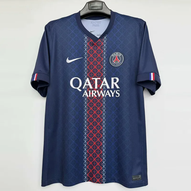 25-26 Paris Saint-Germain Home Fans Soccer Jersey 1:1 Thai Quality