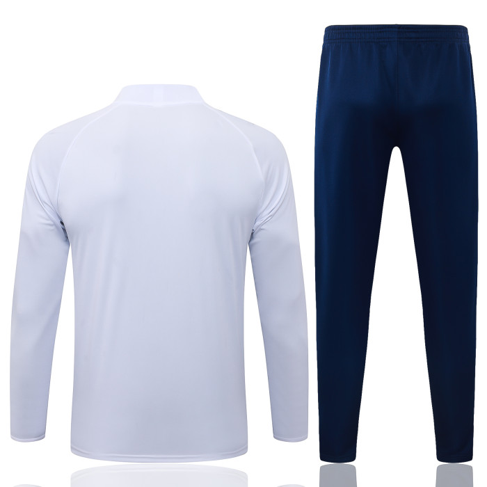 26-27 Real Madrid High Quality Half Pull Tracksuit