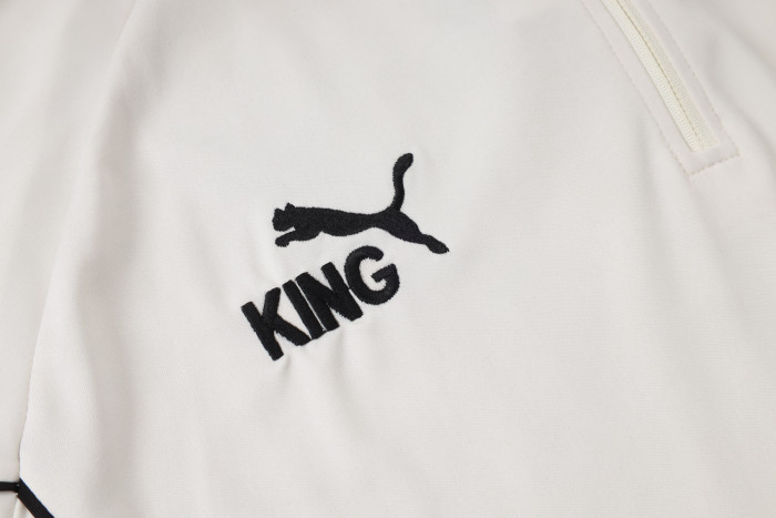 26-27 Manchester City High Quality Half Pull Tracksuit