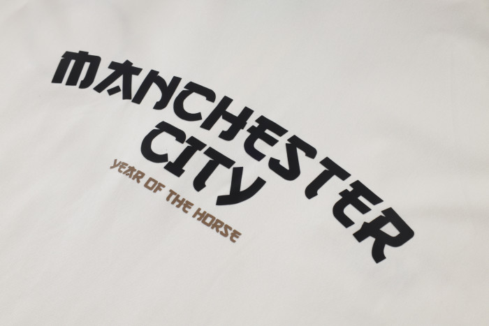26-27 Manchester City High Quality Half Pull Tracksuit