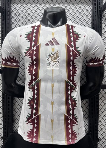 26-27 Mexico White Special Edition Player Version Soccer Jersey