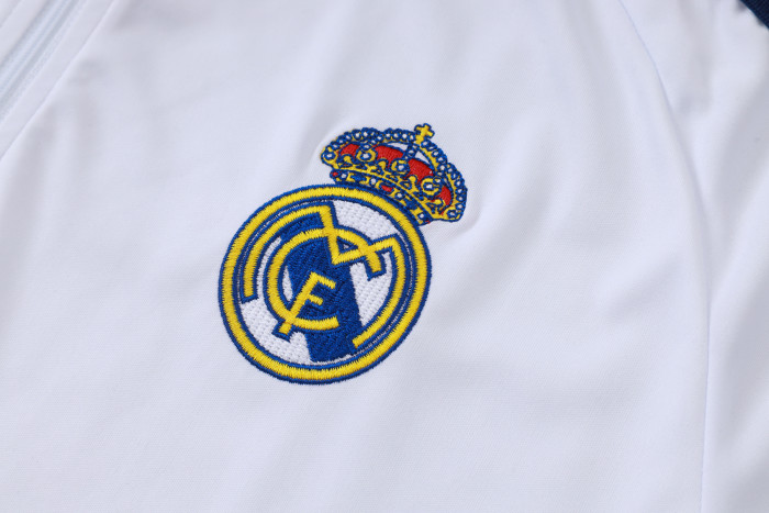 26-27 Real Madrid High Quality Half Pull Tracksuit