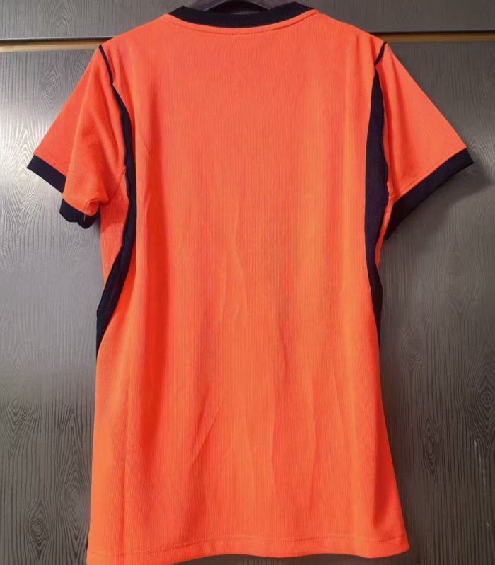 2026 Netherlands Home Women Fans Soccer Jersey (女)