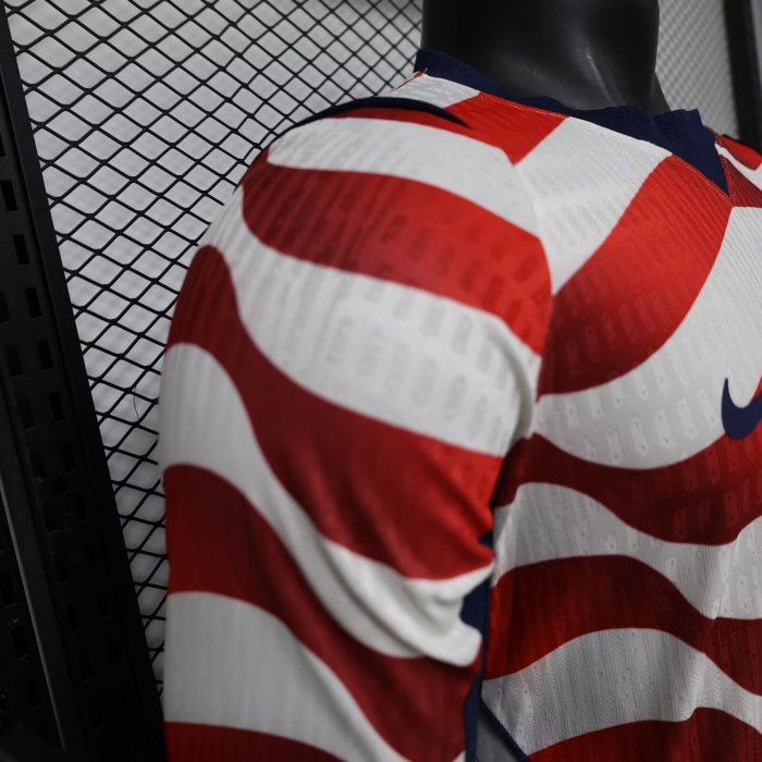 2026 World Cup USA Home Long Sleeve Player Version Soccer Jersey*长袖球员