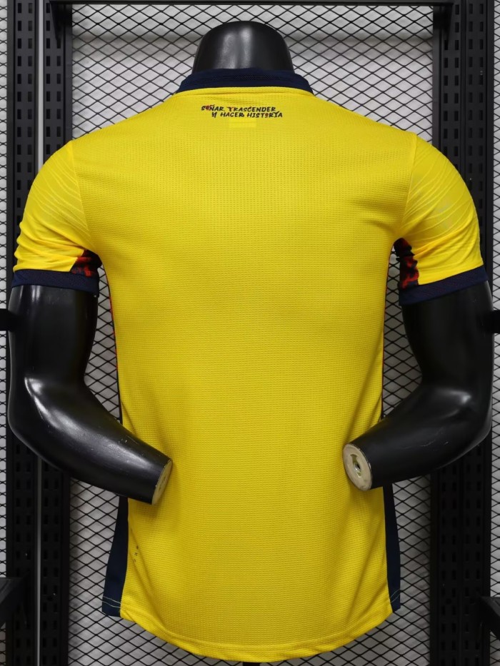 2026 Ecuador Home Player Version Soccer Jersey