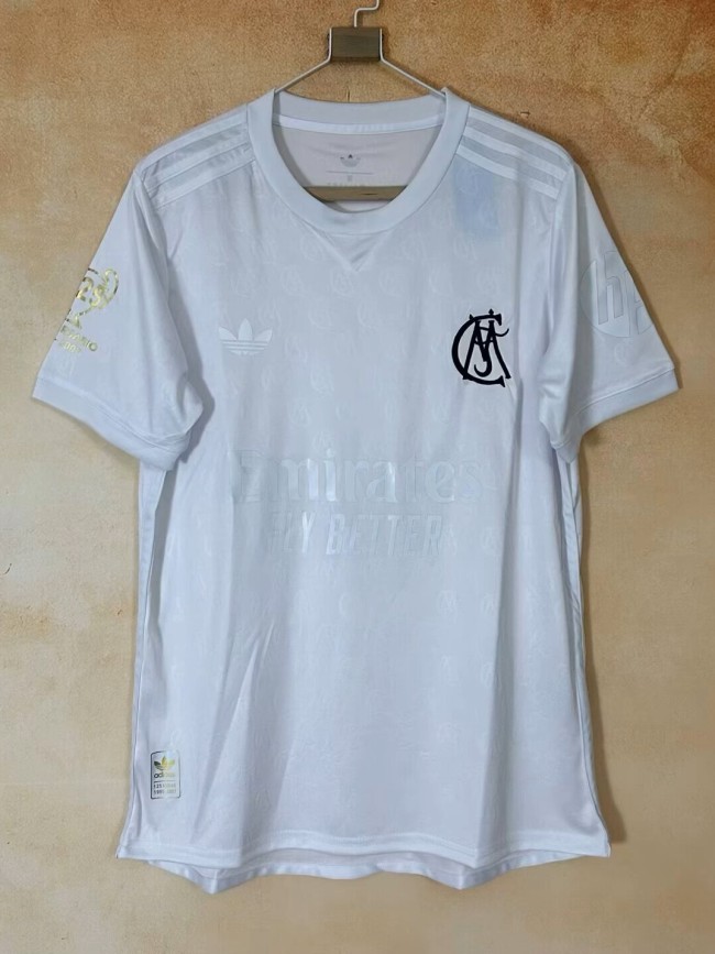26-27 Real Madrid White 120th Anniversary Edition Fans Soccer Jersey