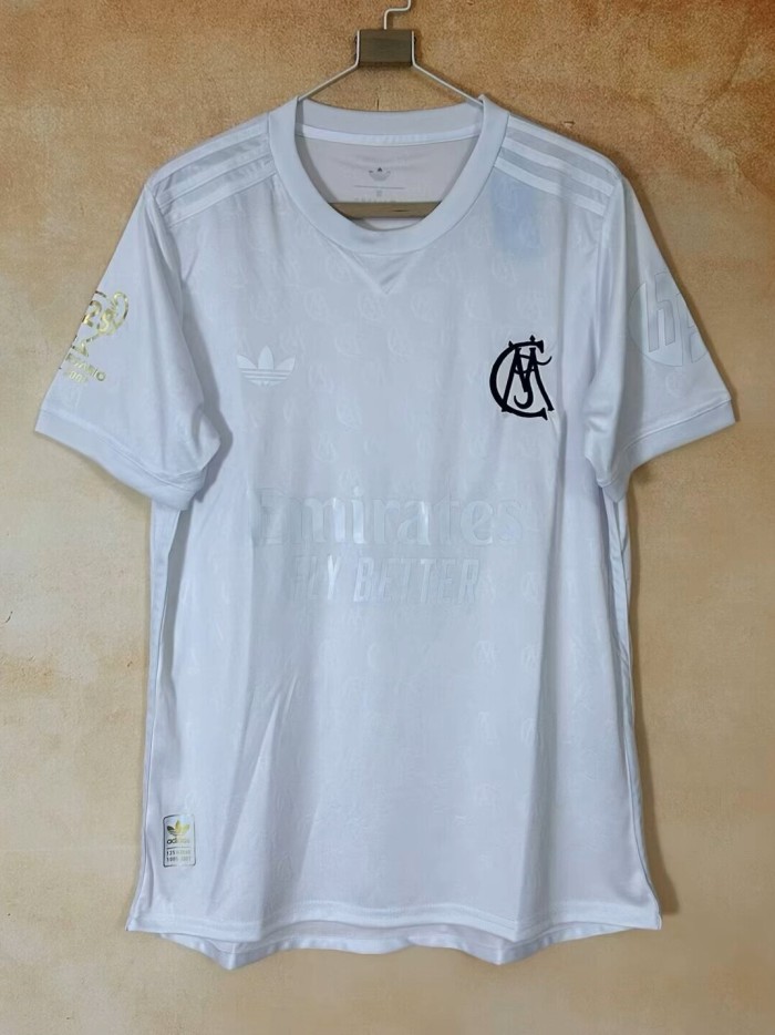 26-27 Real Madrid White 120th Anniversary Edition Fans Soccer Jersey