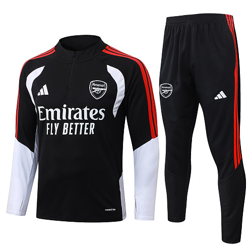 26-27 Arsenal High Quality Half Pull Tracksuit