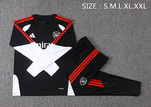26-27 Arsenal High Quality Half Pull Tracksuit