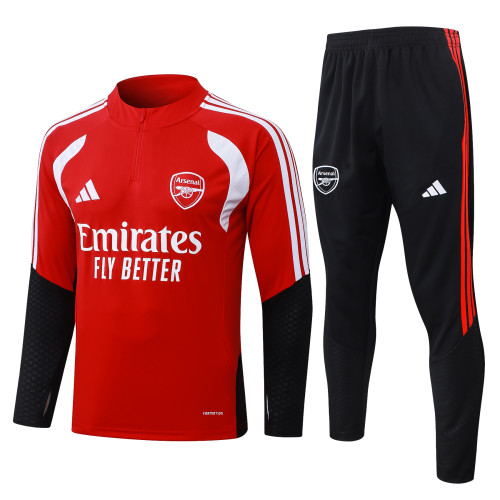 26-27 Arsenal High Quality Half Pull Tracksuit