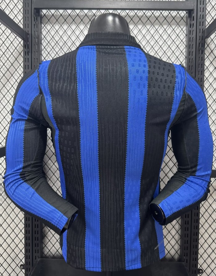 26-27 Inter Milan Home Long Sleeve Player Version Soccer Jersey (长袖球员)